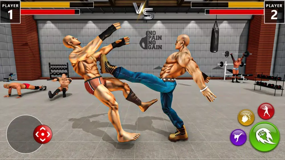 Capturas de tela do Gym Fight Club Kung Fu Games