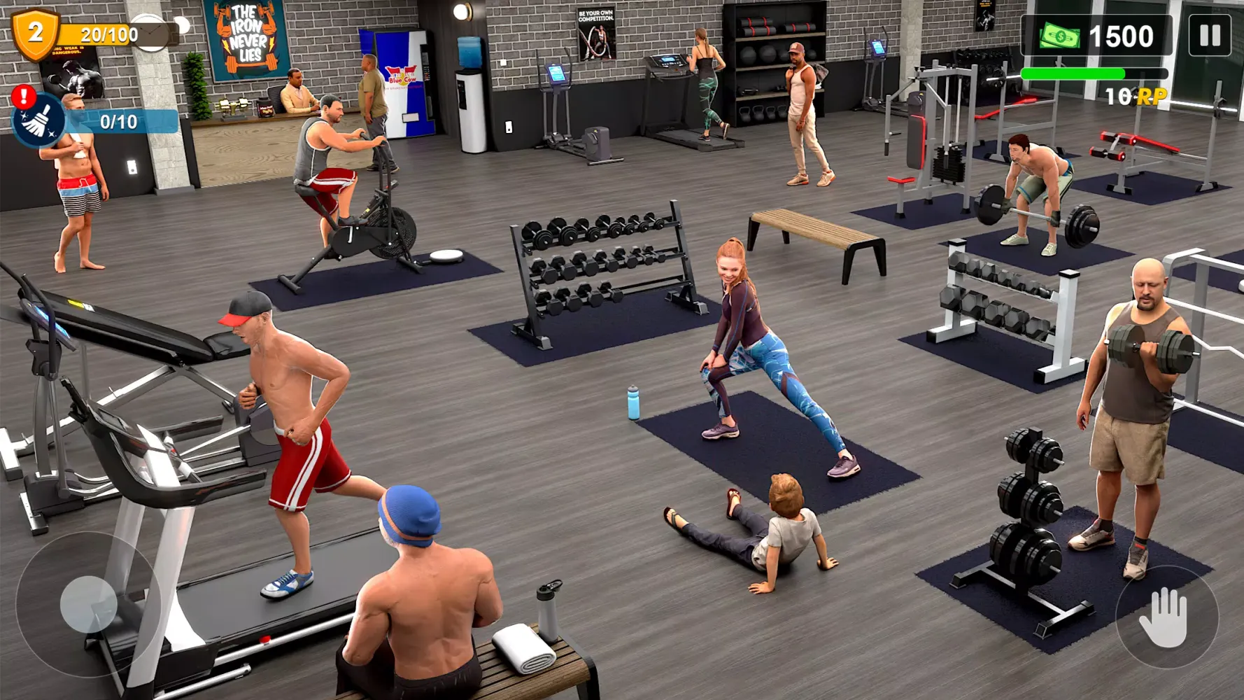 Workout Gym Simulator Game 24应用截图