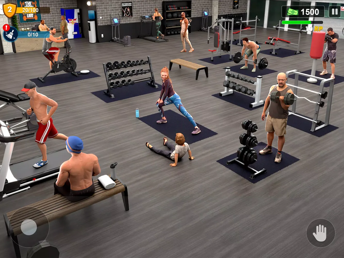 Workout Gym Simulator Game 24应用截图