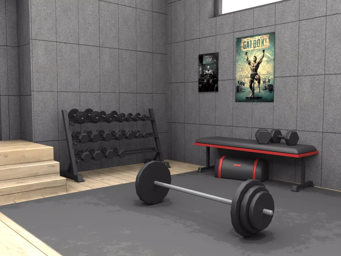 Workout Gym Simulator Game 24应用截图