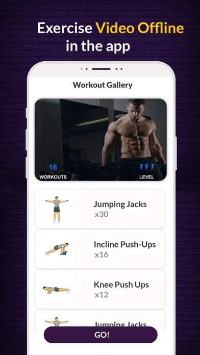 Screenshot di Gym workout - Gym trainer