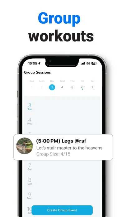 Zrzuty ekranu GymBuddy: Connect & Workout