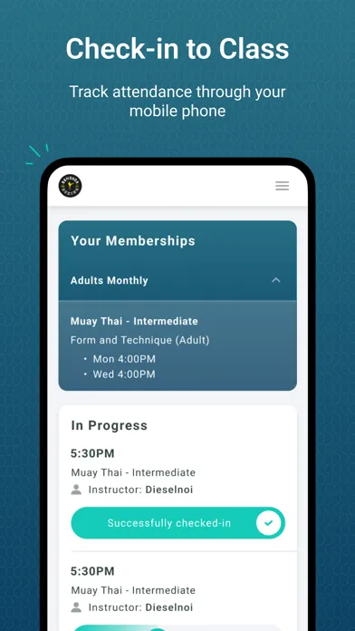 Gymdesk - Members App Screenshots