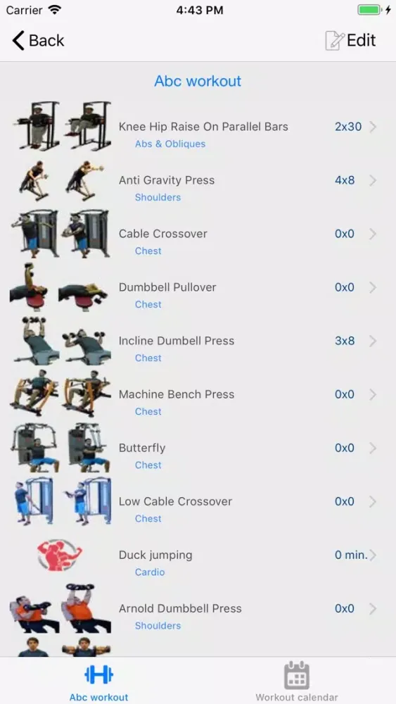 Capturas de pantalla de GymFitLife