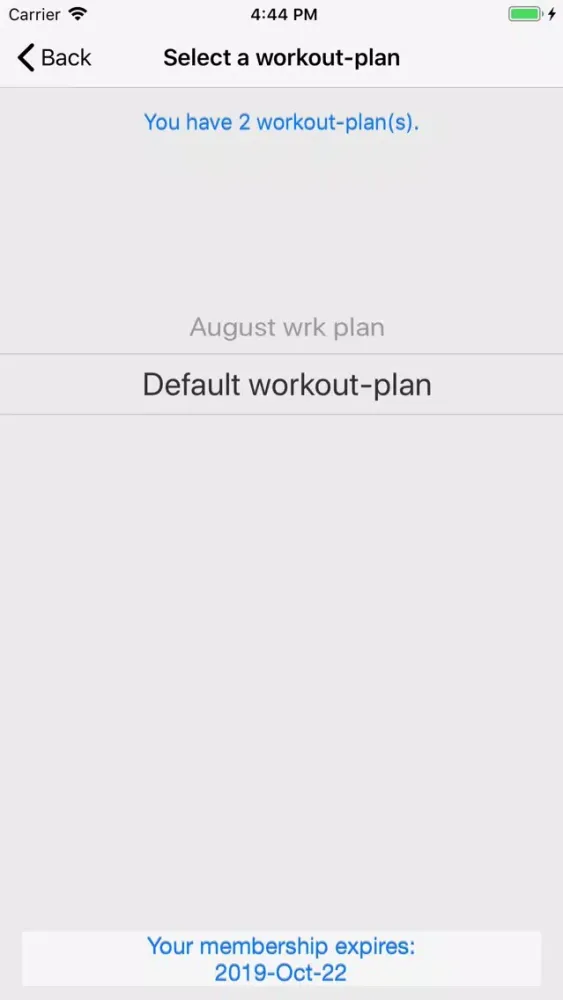 Capturas de pantalla de GymFitLife