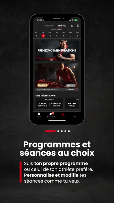 Capturas de pantalla de Gymflix - Fitness Workouts