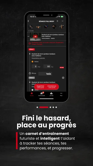 Capturas de pantalla de Gymflix - Fitness Workouts