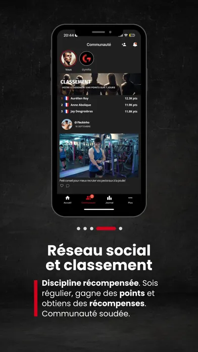 Capturas de pantalla de Gymflix - Fitness Workouts