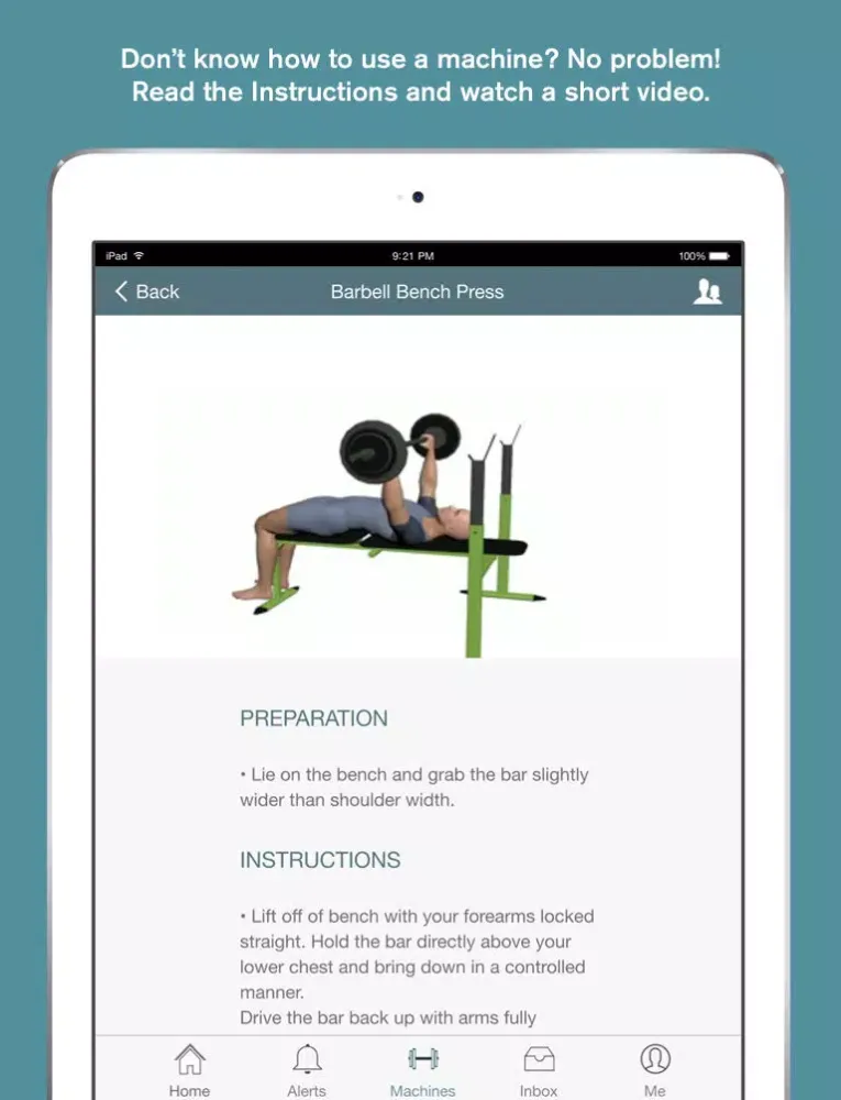 Capturas de pantalla de GymGroups iPad 
