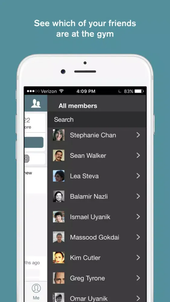 Capturas de pantalla de GymGroups