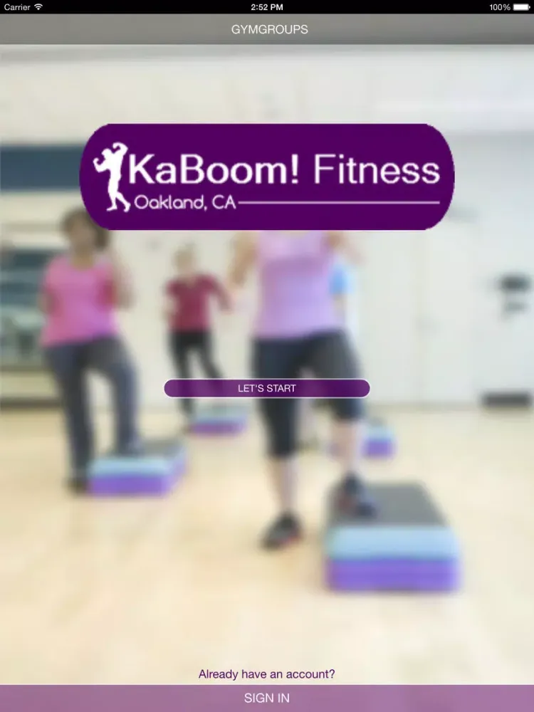Capturas de tela do KaBoom! Fitness iPad 