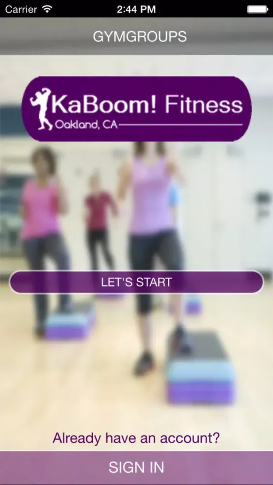 Capturas de tela do KaBoom! Fitness