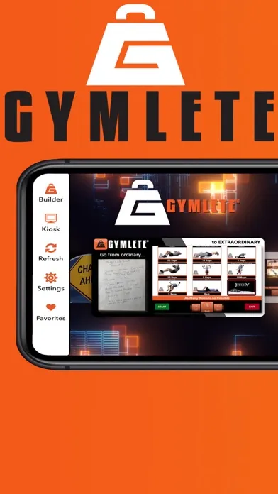 Captures d'écran de Gymlete Studio