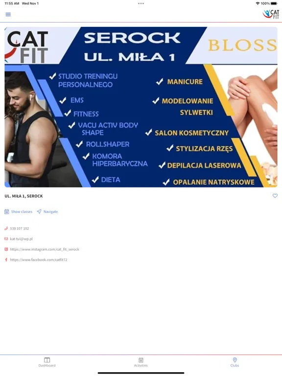 Catfit iPad 應用截圖