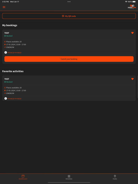 ENERGYM iPad  Screenshots
