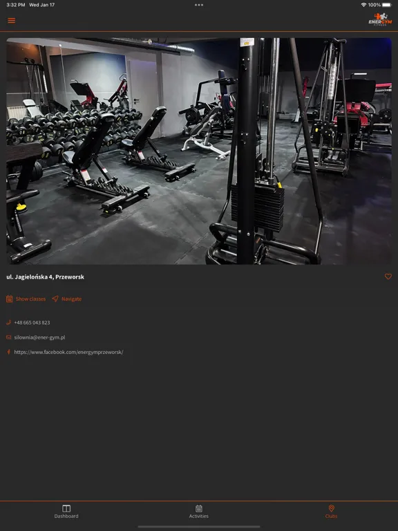 ENERGYM iPad  スクリーンショット