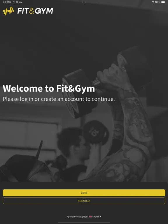 Capturas de tela do Fit&Gym iPad 