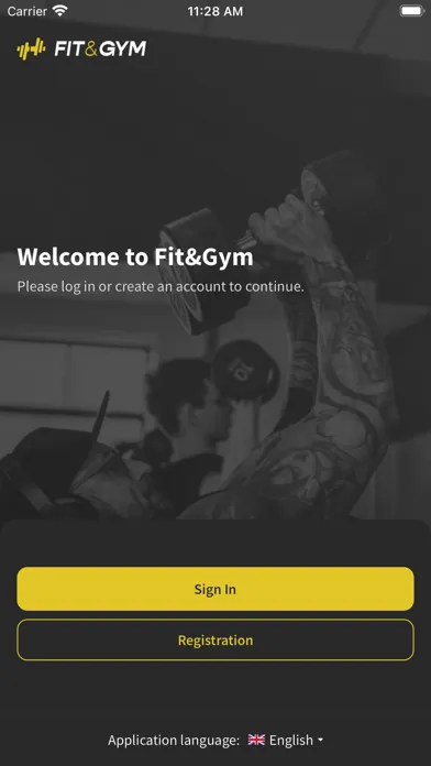 Capturas de tela do Fit&Gym