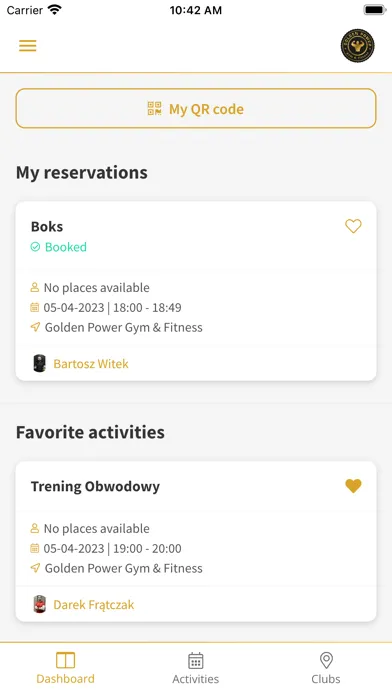 Golden Power Gym 스크린샷