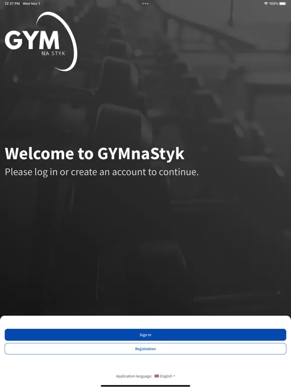 ภาพหน้าจอของ GYMnaStyk iPad 