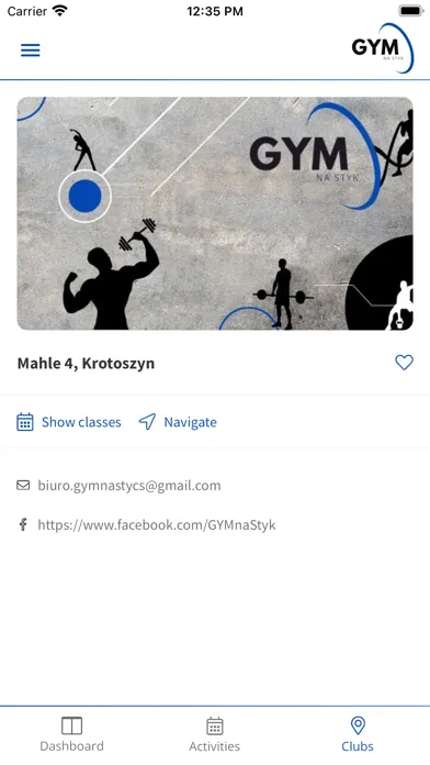 ภาพหน้าจอของ GYMnaStyk