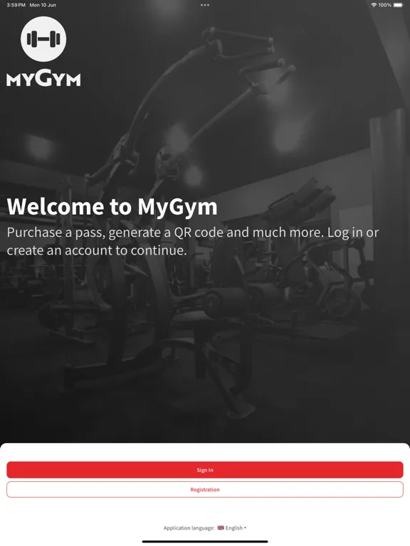 Ảnh chụp màn hình của MyGym Koszalin iPad 