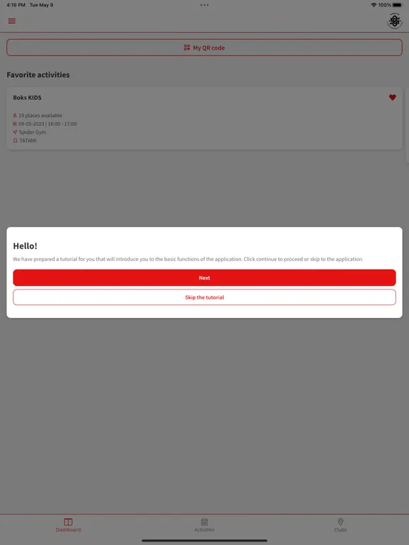 Zrzuty ekranu SpiderGym iPad 
