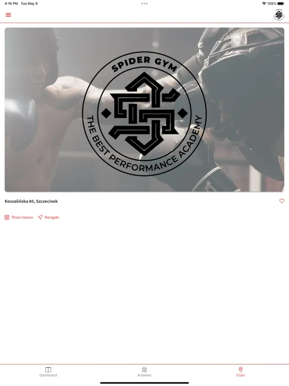 Zrzuty ekranu SpiderGym iPad 