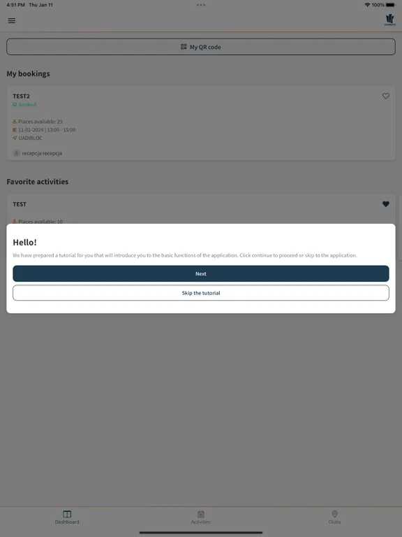 Zrzuty ekranu Uadibloc iPad 