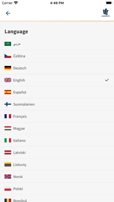 Zrzuty ekranu Uadibloc