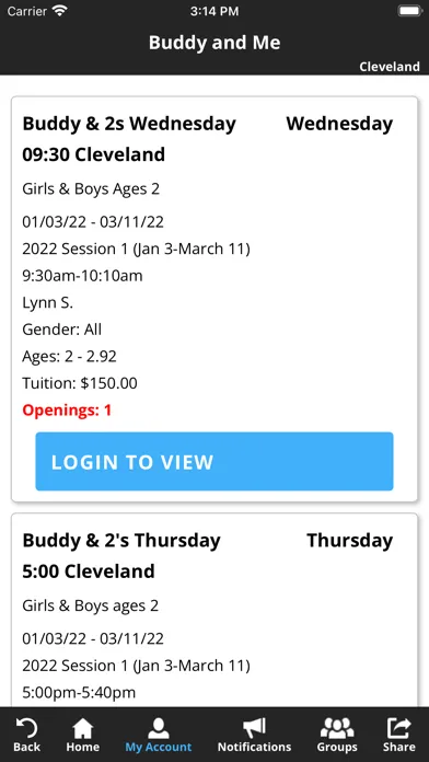 Gymnastics Center Chattanooga স্ক্রিনশট