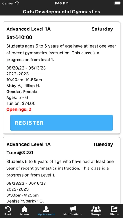Gymnastics Gold Screenshots