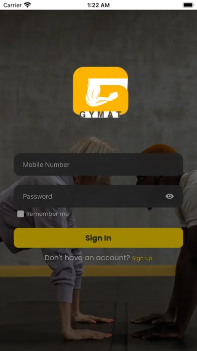 GymAt Partners Ekran Görüntüleri