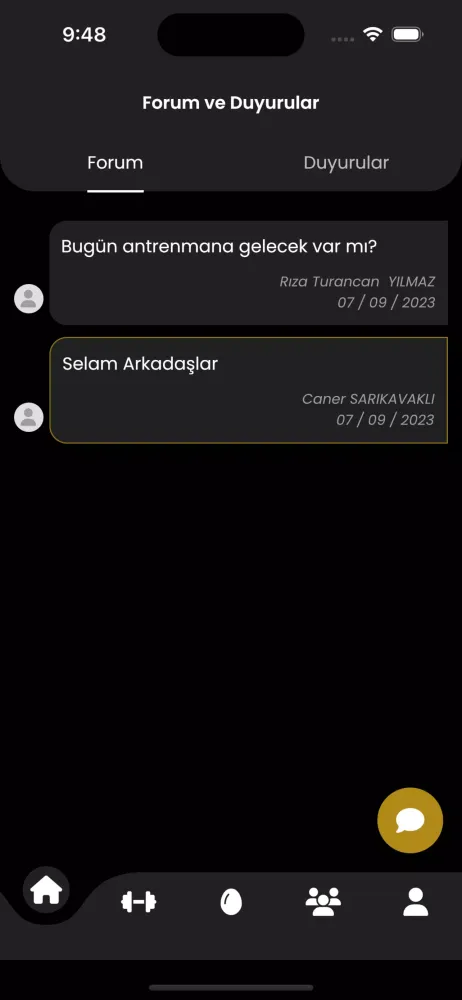 Zrzuty ekranu GymProt