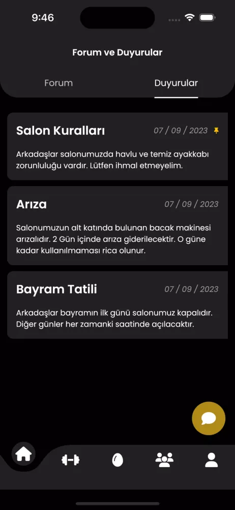 Zrzuty ekranu GymProt