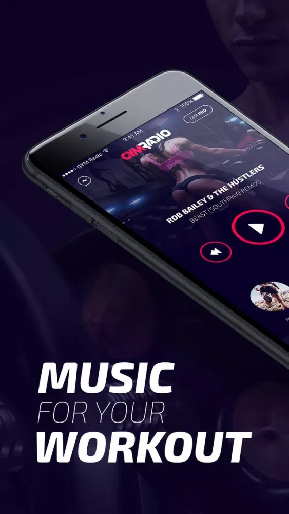 GYM Radio - Free Workout Music स्क्रीनशॉट