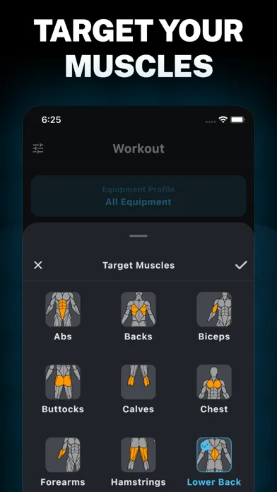 Ảnh chụp màn hình của GymStreak: Workout & Nutrition