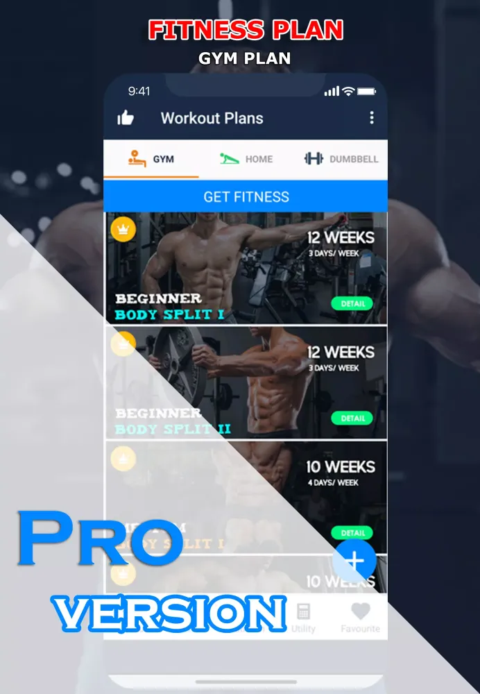 Tangkapan layar Fitness Coach & Bodybuilding