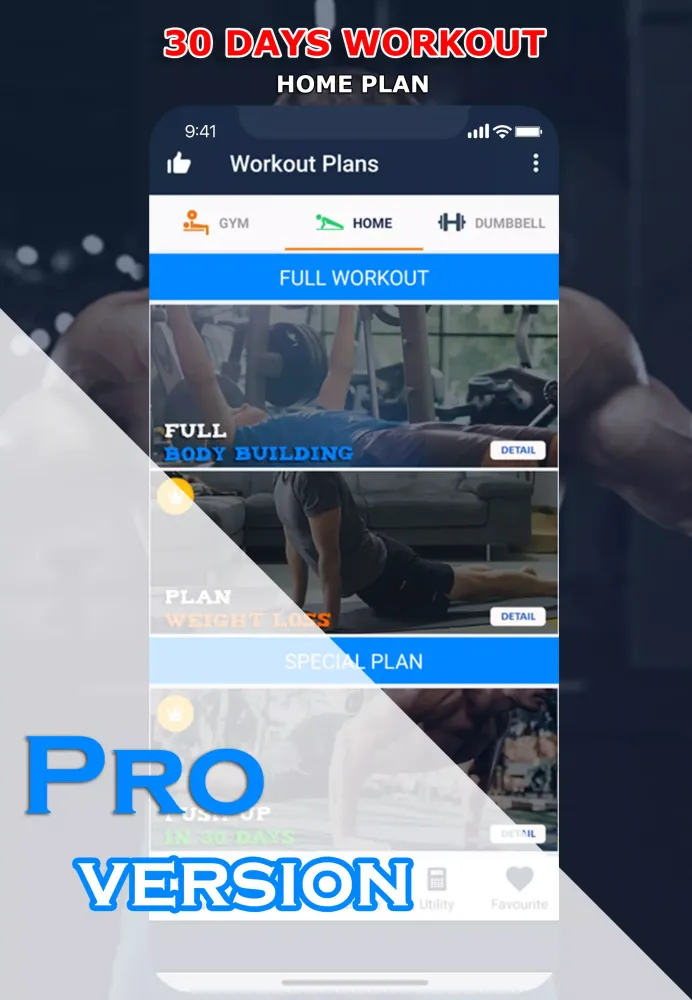 Tangkapan layar Fitness Coach & Bodybuilding