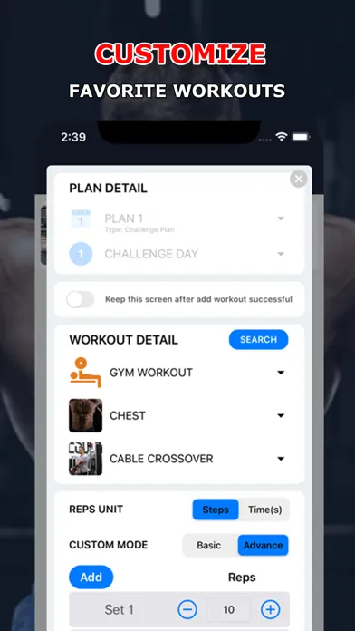 Fitness Coach: Fitness Planner Screenshots