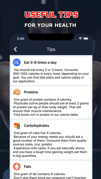 Fitness Coach: Fitness Planner Screenshots