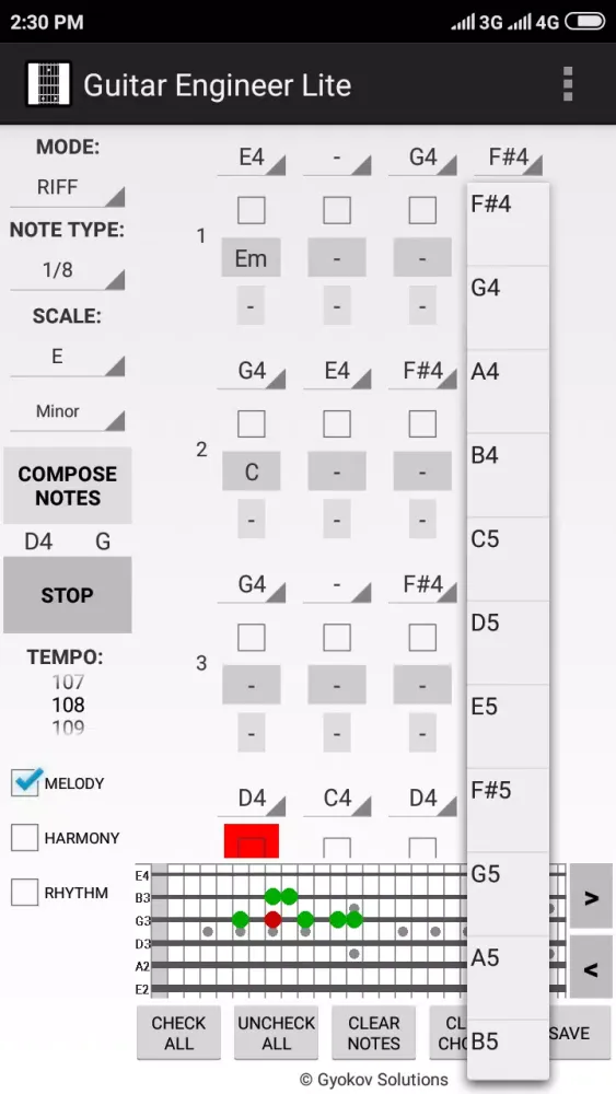 Guitar Engineer Lite应用截图