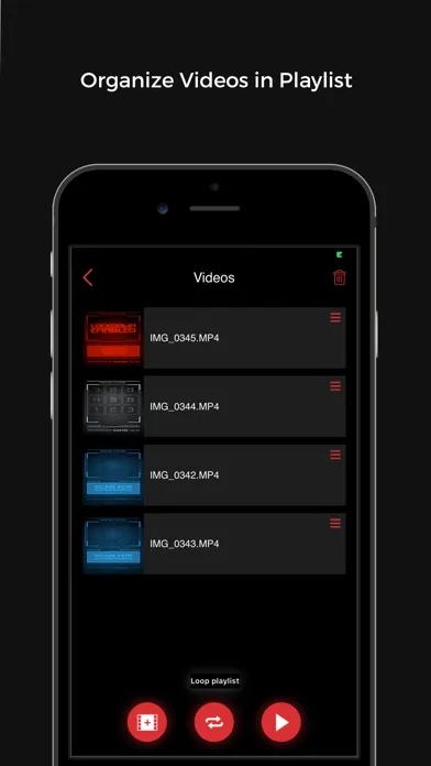 صور Video Playback App