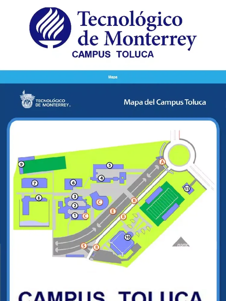 Tangkapan skrin Tec de Monterrey Campus Toluca iPad 