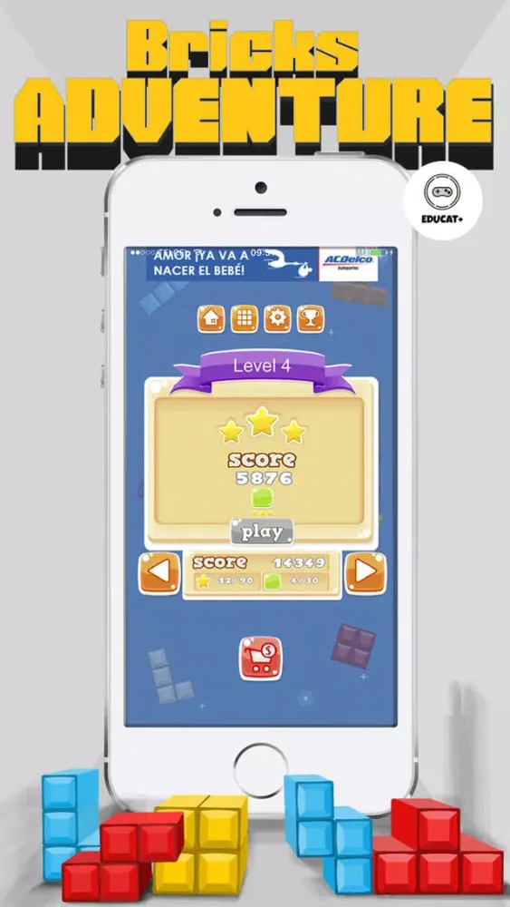 Zrzuty ekranu Bricks Adventure - Classic Puzzle Game