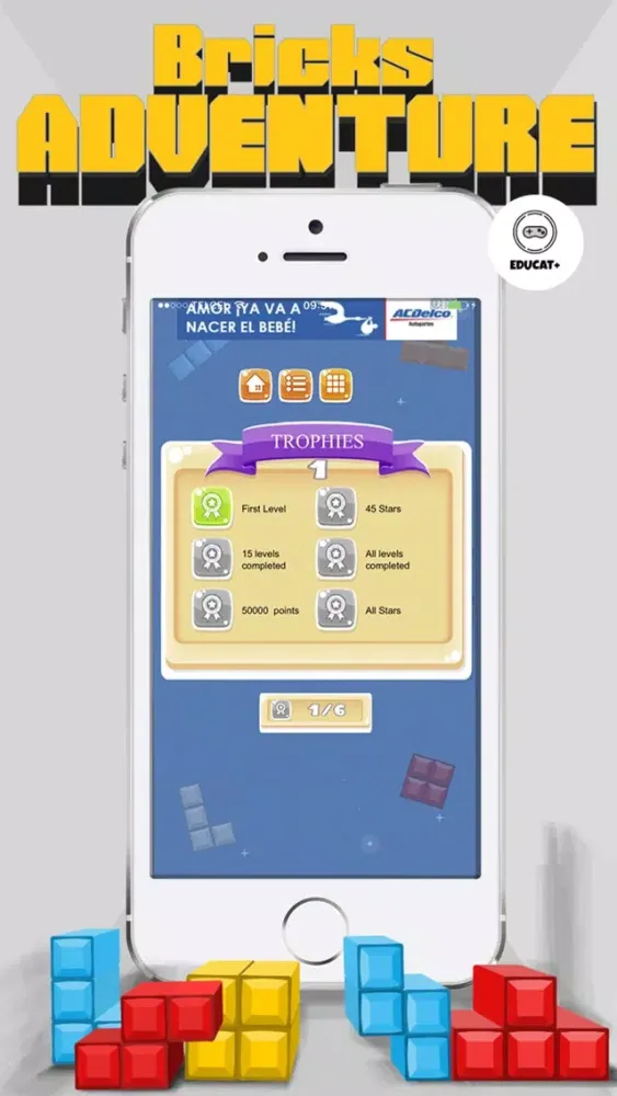Zrzuty ekranu Bricks Adventure - Classic Puzzle Game