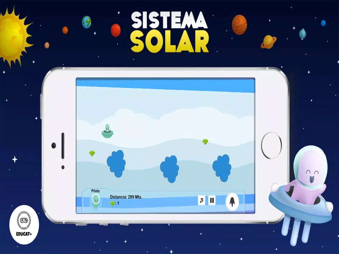 Aprende Sistema Solar - Nombre, Planeta, Educación iPad 应用截图