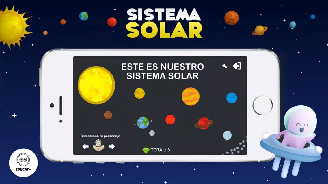 Aprende Sistema Solar - Nombre, Planeta, Educación应用截图