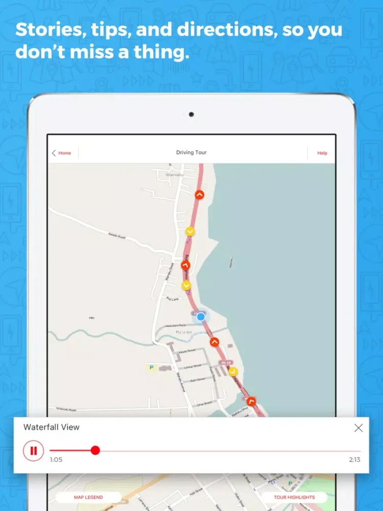 Kamloops Banff GyPSy Guide iPad Screenshots