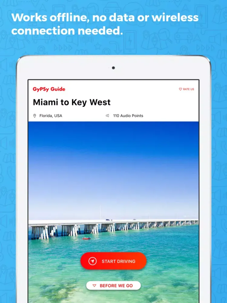 Tangkapan skrin Miami Key West GyPSy Guide iPad 